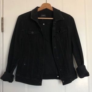 Liverpool Black Denim Jacket